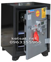 Két sắt gia đình khóa điện tử Adelbank VE680