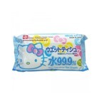 Khăn giấy ướt tinh khiết 99% Hello Kitty Nhật 80 miếng E162