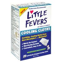 Khăn lau hạ sốt Little Fevers Cooling Cloths