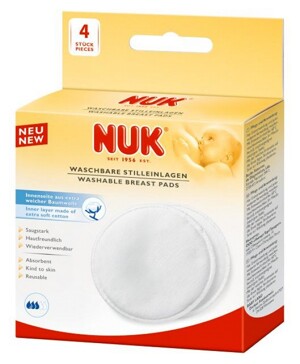 Khăn Thấm Sữa Giặt Được Nuk 252080 - 4 Miếng