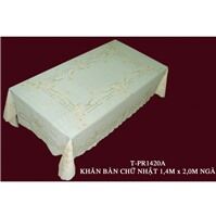 khăn trải bàn chữ nhật 140x200 cm