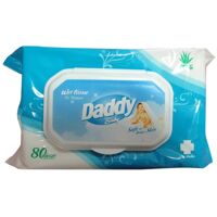 Khăn ướt Daddy không mùi 039632 - 80 tờ