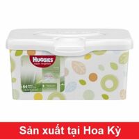 Khăn ướt Huggies USA - 64 miếng