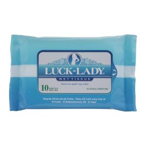 Khăn ướt Luck Lady 10 tờ có mùi