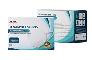 Khẩu trang y tế N95 Tenamyd 5 lớp ( hộp 20 cái )