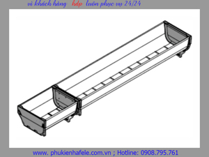 Khay chia thìa dĩa Blum-Hafele cho ray hộp BI1 555.24.520