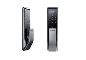 Khóa cửa kỹ thuật số có tay cầm Samsung SHS-P717XMK/EN
