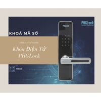 Khóa điện tử PHGLock KR7153W Silver Remote