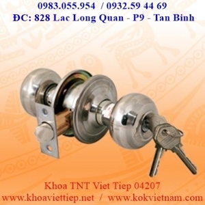 Khóa tay nắm tròn Việt Tiệp 04207