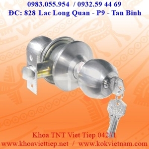 Khóa tay nắm tròn Việt Tiệp 04211