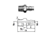 Khớp Nối Nitto 30PM R3/8