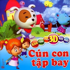 Khu Vườn Truyện 3D Hay Nhất - Cún Con Tập Bay