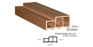 Khung cửa 100x45mm Biowood DF10045