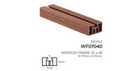 Khung cửa 70x40mm BioWood WF07040