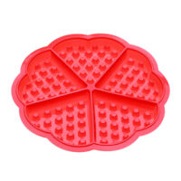 Khuôn làm bánh Waffle sillicon hình trái tim HT0250-00SI