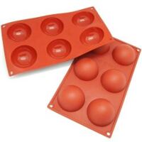 Khuôn silicone hình tròn bán nguyệt (1062)