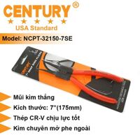 Kìm mở phe ngoài mũi thẳng 7" Century NCPT-32150-7SE