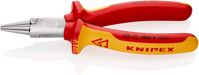 Kìm mũi tròn cách điện Knipex 22 06 160