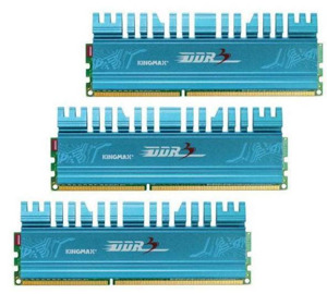 RAM Kingston DDR3 6GB (3x2GB) bus 2000MHz - PC3 16000 kit