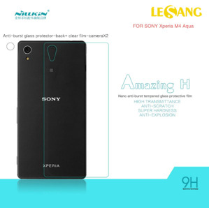 Kính cường lực mặt sau Sony M4 Aqua Nillkin Amazing