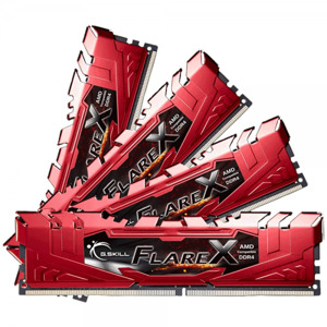 KIT Ram G.SKILL Flare X 16GB DDR4 (8GB x 2) 2400MHz F4-2400C16D-16GFXR