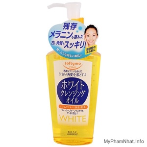 Kose Dầu tẩy trang trắng da Softymo Deep Cleansing Oil