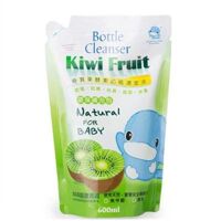 Bộ bình và túi nước rửa bình sữa Kiwi KuKu - 800ml và 600ml