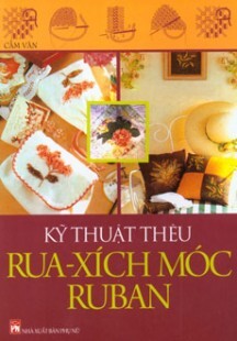 Kỹ thuật thêu rua - xích móc, ruban - Cẩm Vân