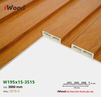 Lam 3 sóng iWood W195x15-3S15-3