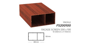 Lam trang trí 200x100mm BioWood FS200100