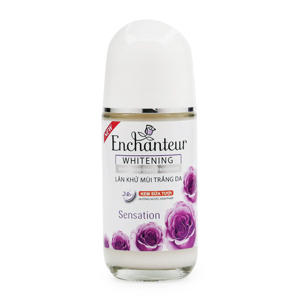 Lăn khử mùi trắng da Enchanteur Whitening Sensation 50ml