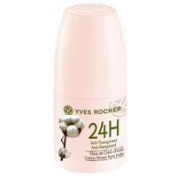 Lăn Khử Mùi Yves Rocher hương hoa Cotton ANTI Perspirant India Cotton Flower 50ml