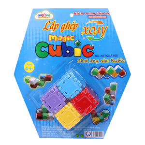 Lắp ghép xoay Magic Cubic Antona 025