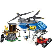 Lắp ráp Lego City biệt đội đuổi bắt trong rừng 332 miếng ghép LELE 28012