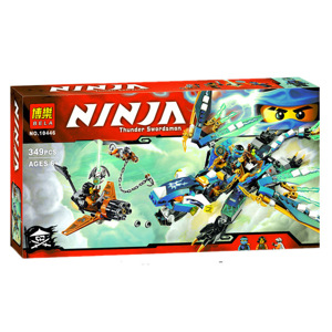 Lắp ráp rồng chiến Điện của Ninja Jay Bela 10446