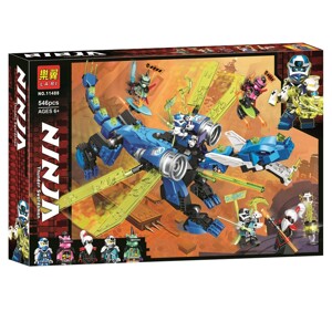 Lắp ráp rồng xanh Ninjago Lari 11488