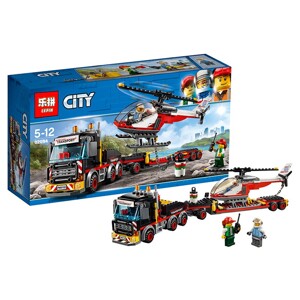 Lắp ráp xe container - Lepin 02094