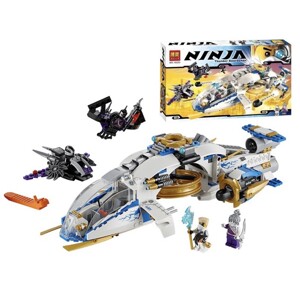 Lắp ráp xếp hình Bela 10223 - Máy Bay Ninjago