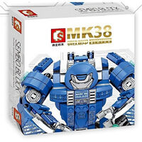 Lắp Ráp Xếp hình mô hình Robot Hulkbuster Iron Man MK38 543 Khối SY60031