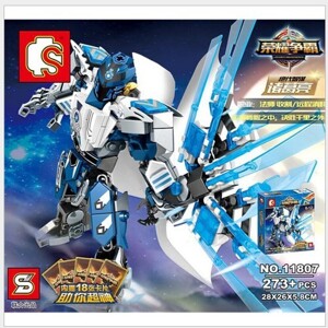 Lắp ráp xếp hình mô hình robot glory hegemony 273 khối sy11807 - đồ chơi trẻ em