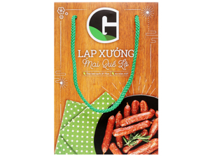 Lạp xưởng Mai Quế Lộ G hộp 500g