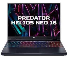 Laptop Acer Predator Helios Neo PHN16-72-76RH - Intel Core i7-14700HX, RAM 16GB, SSD 1TB, Nvidia GeForce RTX 4060 8GB GDDR6, 16 inch