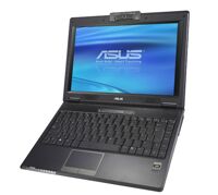 Laptop Asus F9E-2P174 (F9E-1B2P) - Intel Core 2 Duo T8100 2.1GHz, 1GB RAM, 120GB HDD, VGA Intel GMA X3100, 12.1 inch