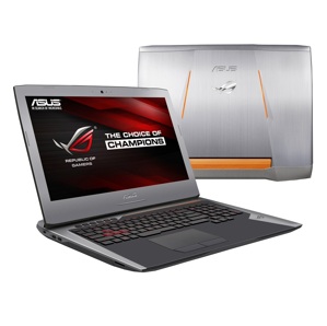 Laptop Asus G752VY-GC245D - i7-6700HQ, 16GB, HDD 1TB 7200rpm + 128GB PCIE G3x4, VGA NVIDIA Geforce GTX980M 4GB DDR5, Free Dos