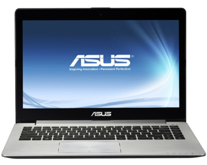 Laptop Asus VivoBook S400CA-CA003H (S400CA-1ACA) - Intel Core i5-3317U 1.7GHz, 4GB RAM, 24GB SSD + 500GB HDD, VGA Intel HD Graphics 4000, 14 inch Touch Screen