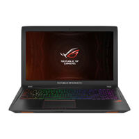 Laptop Gaming Asus ROG Strix GL553VD-FY175 - Intel Core i5-7300HQ, RAM 8GB, HDD 1TB, Intel VGA NVIDIA GTX1050 4GB, 15.6 inches