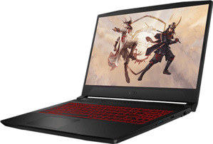 Laptop Gaming MSI Katana GF66 11UC 676VN - Intel Core i5-11400H, 8GB RAM, SSD 512GB, Nvidia GeForce RTX 3050 4GB GDDR6 + Intel UHD Graphics, 15.6 inch