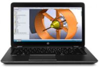 Laptop Hp Zbook 14 G1 - Intel Core i7 4600U, RAM 8GB, SSD 256GB, Intel HD Graphics, 14 inch