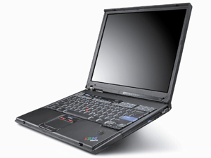Laptop IBM ThinkPad T40 - Intel Pentium M 1.6Ghz, 512MB RAM, 40GB HDD, VGA ATI Raden 7500, 14.1 inch