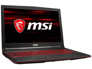 Laptop MSI GL63 8RC 266VN - Intel core i5, 8GB RAM, HDD 1TB + SSD 128GB, Geforce GTX1050 4GB GDDR5, 15.6 inch